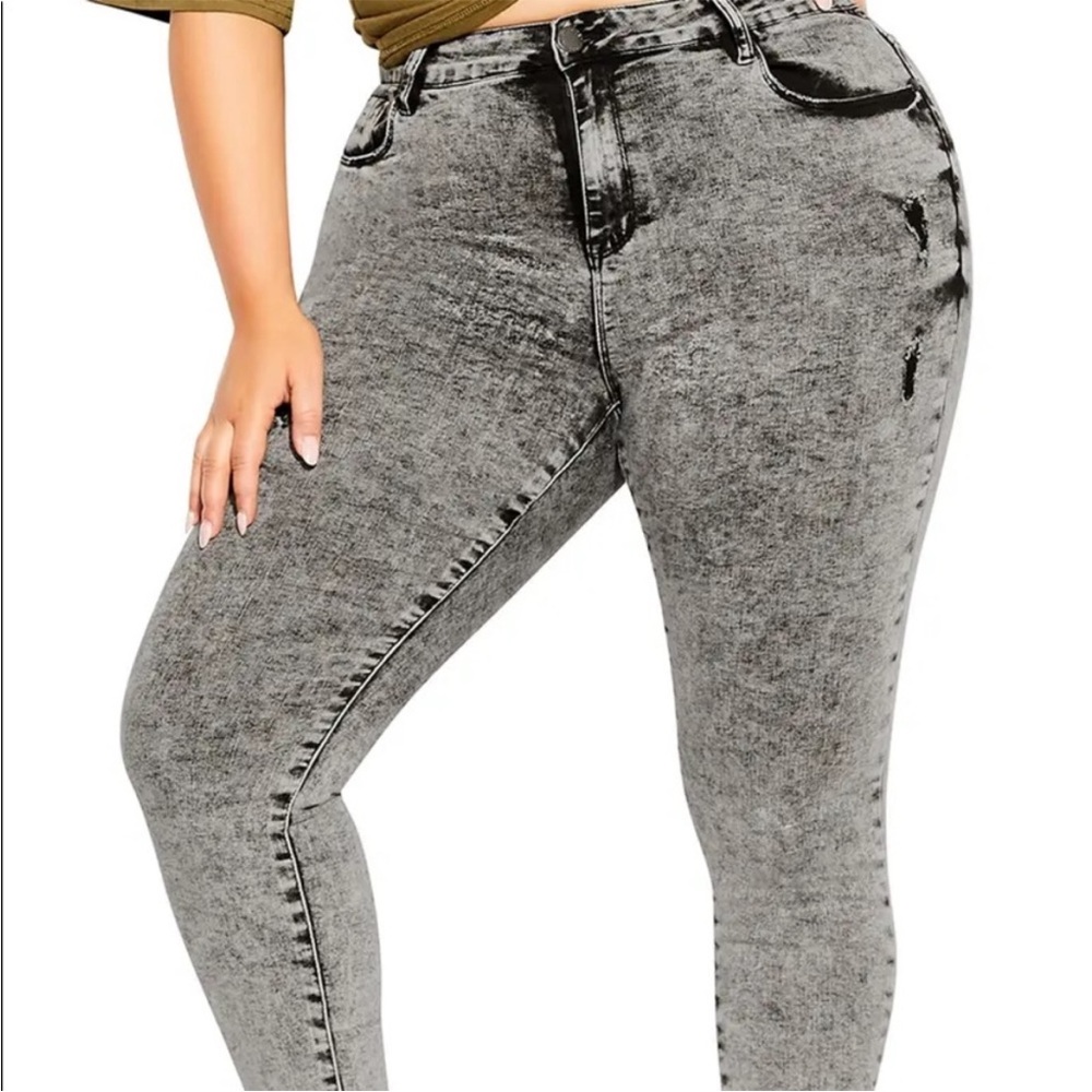 City Chic Harley Ankle Jeans